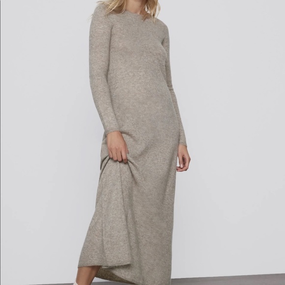 zara wool dress